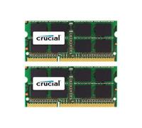Crucial - DDR3 - kit - 16 Go: 2 x 8 Go - SO DIMM 204 broches - 1333 MHz / PC3-10600 - CL9 - 1.35 / 1.5 V - mémoire sans tampon - non ECC - pour Apple iMac 27" (Late 2012, Late 2013); iMac with...