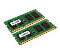 Crucial - DDR3 - kit - 16 Go: 2 x 8 Go - SO DIMM 204 broches - 1866 MHz / PC3-14900 - CL13 - 1.35 V - mémoire sans tampon - non ECC G