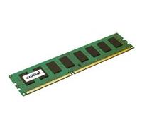 Crucial - DDR3 - module - 4 Go - DIMM 240 broches - 1600 MHz / PC3-12800 - CL11 - 1.5 V - mémoire sans tampon - non ECC G