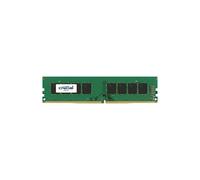 Crucial DDR4 4Go 2400MHz DIMM 288-pin PC4-19200 CL17 1.2V Unbuffered Non-ECC Module Mémoire 1x4Go Organisation X8 based
