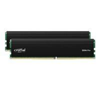 Crucial - DDR4 - kit - 32 Go: 2 x 16 Go - DIMM 288 broches / PC4-25600 - mémoire sans tampon