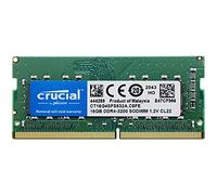 Crucial Mémoire RAM DDR4 SO-DIMM 260 broches 16 Go 3200 MT/s (PC4-25600) CL22 1.2 V Non-ECC