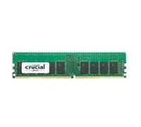 Crucial - DDR4 - module - 16 Go - DIMM 288 broches - 2400 MHz / PC4-19200 - CL17 - 1.2 V - mémoire enregistré - ECC G