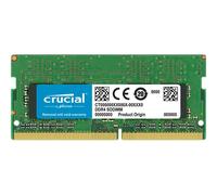 Crucial Mémoire vive CT32G4SFD832A 32 Go DDR4 3200 MHz SO‑DIMM 260 broches CL22 Noir