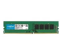 Crucial - DDR4 - module - 4 Go - DIMM 288 broches - 2400 MHz / PC4-19200 - CL17 - 1.2 V - mémoire sans tampon - non ECC G