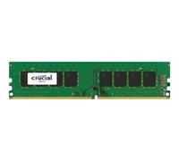 Crucial - DDR4 - module - 8 Go - DIMM 288 broches - 2400 MHz / PC4-19200 - CL17 - 1.2 V - mémoire sans tampon - non ECC