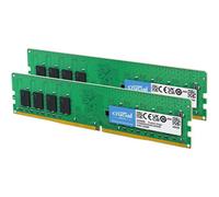 Crucial - DDR4 - kit - 32 Go: 2 x 16 Go - DIMM 288 broches - 3200 MHz / PC4-25600 - mémoire sans tampon