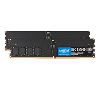 - DDR5 - kit - 32 Go: 2 x 16 Go - DIMM 288 broches - 3200 MHz / PC5-51200 - CL52 - 1.1 V - mémoire non tamponnée chronométrée - on-die ECC