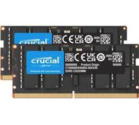 Crucial DDR5 - kit - 64 Go : 2 x 32 Go - SO DIMM 262 broches - 3200 MHz/PC5-51200 - CL52 - 1,1 V - temporisateur - ECC on-die - 32 Go - DDR5