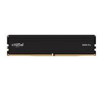 Crucial - DDR5 - module - 48 Go - DIMM 288 broches - 5600 MHz / PC5-44800 - CL46 - 1.1 V - mémoire sans tampon - on-die ECC - noir