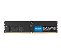 Crucial - DDR5 - module - 64 Go - DIMM 288 broches - 3200 MHz / PC5-51200 - CL52 - 1.1 V - mémoire non tamponnée chronométrée - on-die ECC - noir G