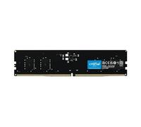 Crucial - DDR5 - module - 8 Go - DIMM 288 broches - 5600 MT/s / PC5-44800 - CL46 - 1.1 V - mémoire sans tampon - on-die ECC - noir G