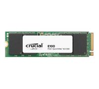 CRUCIAL - Disque SSD - E100 PCIe 4.0 Gen4 2280 NVMe M.2 SSD - 2 To
