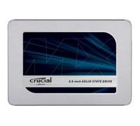 Crucial MX500 - Disque SSD - chiffré - 1 To - interne - 2.5" - SATA 6Gb/s - AES 256 bits - TCG Opal Encryption 2.0