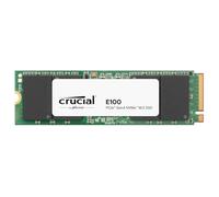 CRUCIAL - Disque SSD - E100 PCIe 4.0 Gen4 2280 NVMe M.2 SSD - 2 To