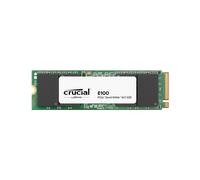 Crucial E100 480 Go SSD M.2 PCIe 4.0 NVMe - Lecture 4700 Mo/s, Écriture 2500 Mo/s - Référence CT480E100SSD8
