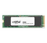 CRUCIAL - Disque SSD - E100 PCIe 4.0 Gen4 2280 NVMe M.2 SSD - 2 To
