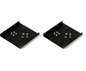 Crucial Kit de Montage SSD 2,5" à 3,5" et Support d'adaptateur SSD - CTSSDBRKT35R (Lot de 2)