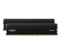 Crucial - DDR4 - kit - 64 Go: 2 x 32 Go - DIMM 288 broches - 3200 MT/s / PC4-25600 - CL22 - 1.2 V - mémoire sans tampon