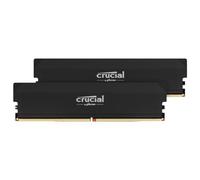 Crucial Pro - Overclocking Edition - DDR5 - kit - 32 Go: 2 x 16 Go - DIMM 288 broches - 6000 MHz / PC5-48000 - CL36 - 1.35 V - mémoire sans tampon - noir