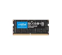 - DDR5 - module - 32 Go - SO DIMM 262 broches - 3200 MHz / PC5-51200 - CL52 - 1.1 V - horaire - on-die ECC - noir