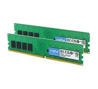 Crucial CT2K8G4DFS824A (2 x 8GB, 2400 MHz, RAM DDR4, DIMM), Mémoire vive, Vert