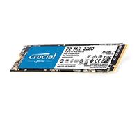 Crucial P2 CT250P2SSD8 SSD Interne 250Go, Vitesses atteignant 2400 Mo/s (3D NAND, NVMe, PCIe, M.2)