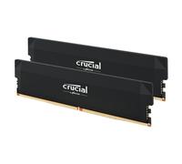 Crucial Pro DDR5 RAM 64GB Kit (2x32GB) 6000MHz CL40, Overclocking Gaming Memory,