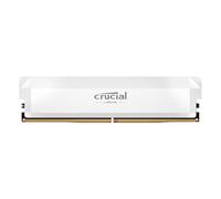 Mémoire RAM - CRUCIAL - Pro OC - 16 Go - DDR5-6400 - UDIMM - Blanc