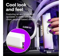 Barrette mémoire RAM Crucial Pro 64 Go (Kit de 2 x 32 Go) DDR5 6400 Mhz CL40 blanc