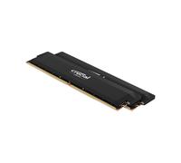 Crucial Pro OC Mémoire 64GB (2x32GB) DDR5 6000MHz DIMM 288-pin, Latence CAS 40, 1.35V, Radiateur, Intel XMP 3.0 & AMD EXPO, Unbuffered