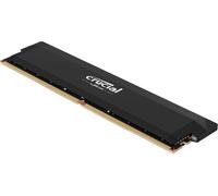 Crucial Pro OC Memoria RAM DDR5 16GB 6400MHz CL38 Modulo Singolo Nero con Dissipatore