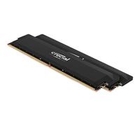 Crucial Pro - Overclocking Edition - DDR5 - kit - 32 Go: 2 x 16 Go - DIMM 288 broches - 6400 MT/s / PC5-51200 - CL38 - 1.35 V - mémoire sans tampon - non ECC - noir