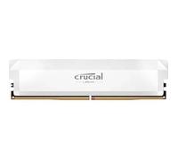 Crucial Pro - Overclocking Edition - DDR5 - module - 16 Go - DIMM 288 broches - 6000 MHz / PC5-48000 - CL36 - 1.35 V - mémoire sans tampon - blanc