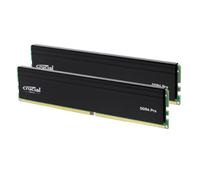 Crucial Pro RAM DDR4 64Go Kit (2x32Go) 3200MHz, Intel XMP 2.0, Mémoire RAM de Bureau (PC) - CP2K32G4DFRA32A