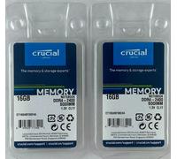 Crucial - ddr4 - kit - 32 go: 2 x 16 go - so dimm 260 broches - 2400 m