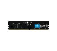 Crucial - DDR5 - module - 8 Go - DIMM 288 broches - 5600 MT/s / PC5-44800 - CL46 - 1.1 V - mémoire sans tampon - on-die ECC - noir