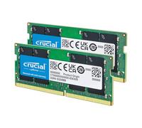 Crucial - DDR4 - kit - 32 Go: 2 x 16 Go - SO DIMM 260 broches - 3200 MHz / PC4-25600 - mémoire sans tampon