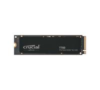 Crucial T700 4 To SSD M.2 PCIe 5.0 NVMe 2.0, Lecture 12400 Mo/s, Écriture 11800 Mo/s, 2280, TBW 2400, pour PC - CT4000T700SSD3