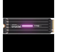 Disque SSD Interne Crucial® T710 2 To Noir avec dissipateur thermique