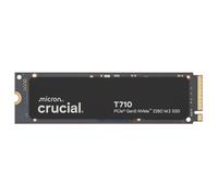 Crucial T710 SSD 4To PCIe 5.0 x4 Gen5 NVMe M.2 SSD Interne, Lecture jusqu'à 14500 Mo/s, écriture jusqu'à 13800 Mo/s, Ordinateur Portable et de Bureau, TLC NAND, Disque Dur - CT4000T710SSD8-01