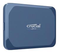 X10 - SSD - chiffré - 2 To - externe (portable) - USB 3.2 Gen 2x2 (USB-C connecteur) - AES 256 bits - bleu mat