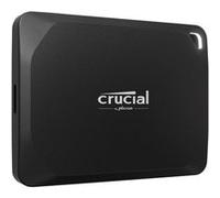 Crucial X10 Pro - SSD - chiffré - 4 To - externe (portable) - USB 3.2 Gen 2 (USB-C connecteur) - AES 256 bits Noir G