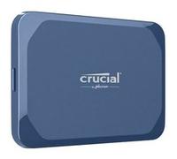 Crucial X10 - SSD - chiffré - 2 To - externe (portable) - USB 3.2 Gen 2x2 (USB-C connecteur) - AES 256 bits - bleu mat Bleu mat, Bleu G
