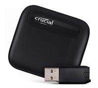 Crucial X6 1To SSD Portable avec Adaptateur USB-A - Jusqu’à 800Mo/s - PC et Mac, USB 3.2 External Solid State Drive - CT1000X6SSD9