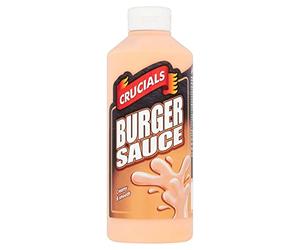 Crucials Burger Sauce 500 ml, Sauce crémeuse onctueuse | N'oubliez pas: moule steak haché hamburger a presse a viande sauce algerienne press papier