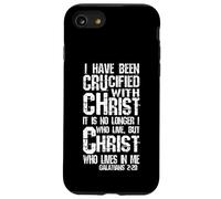 Crucified with Christ Galates 2:20 Faith & Identity Coque pour iPhone SE (2020) / 7/8