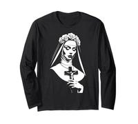 Crucifix catholique Saint Pérou Philippines Sainte Rose de Lima Manche Longue