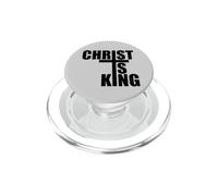 Crucifix Christ est Roi Jésus est Roi Croix PopSockets PopGrip pour MagSafe