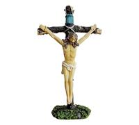 Crucifix Statue Resin Tabletop Crucifix Statue Home Decorations Decor